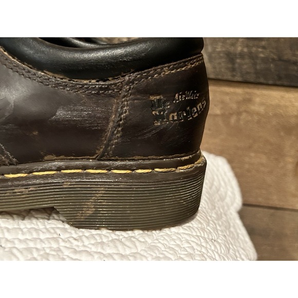 Doc Dr. Martens Brown Leather Mens US 11849 Oxford Shoes Womens Size 8 main image 3
